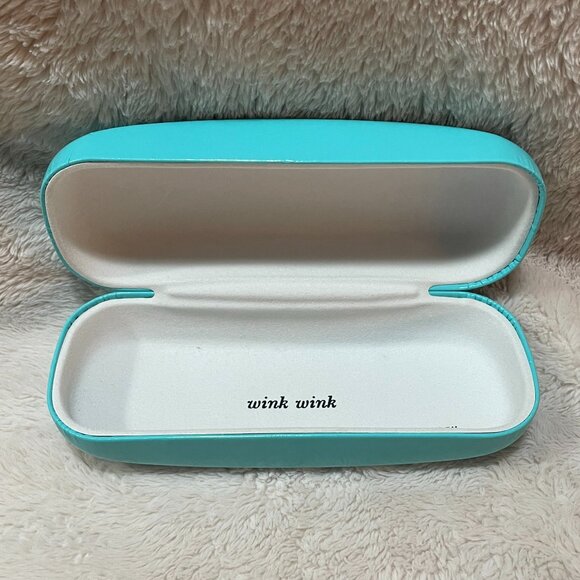 KATE SPADE BUNDLE OF 2 SUNGLASS EYEGLASS HARD CASES PINK BLUE LINED - Picture 11 of 12